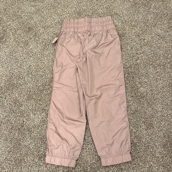 Free People The Way Home Jogger Blush Pink NEW - Picture 3 of 5